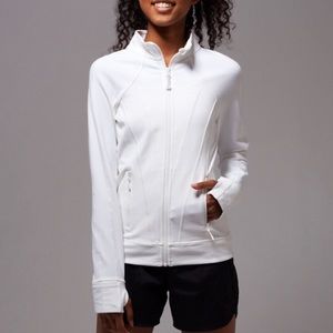 White Ivivva Perfect Your Practice Jacket
